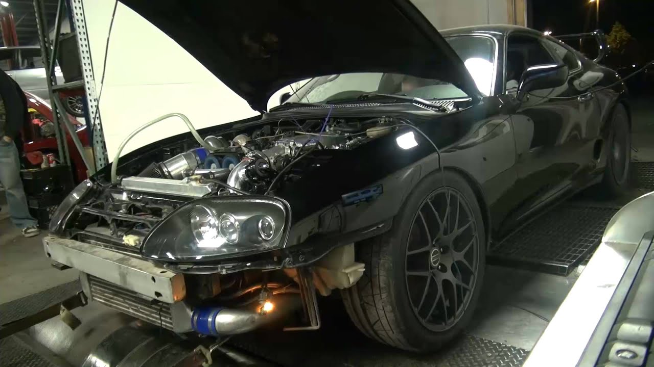 Supra GT47r 24psi 93oct 600whp dyno K.P. Tuning