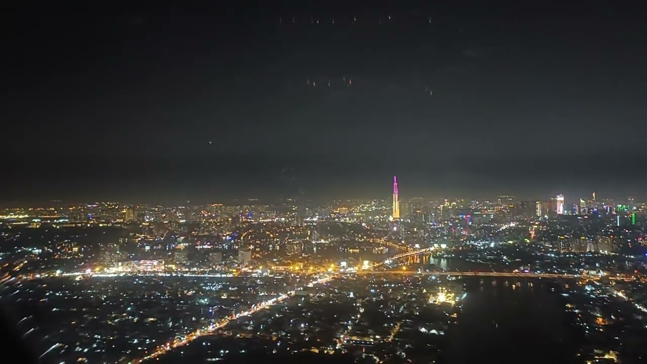 VJ853 ( Vietjet A321 LR )胡志明落地