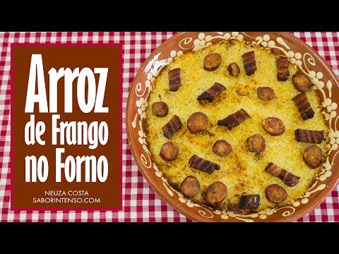 Arroz de Frango no Forno