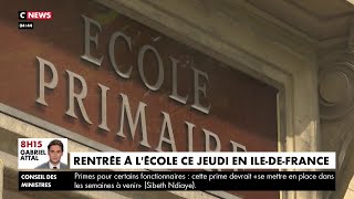 Poursuite du déconfinement avec la deuxième vague d'enfants de retour à l'école