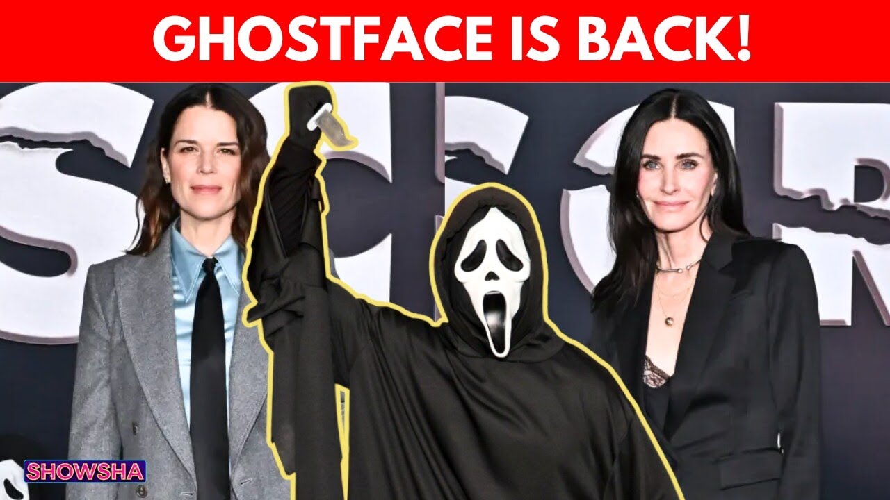Neve Campbell Reunites With Iconic Cast At 'Scream 7' Premiere As 'Ghostface' Strikes Again I N18G