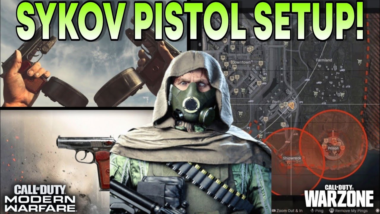 *NEW* COD WARZONE SYKOV PISTOL is LIVE | SYKOV PISTOL BEST CLASS SETUP ...