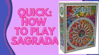 Sagrada quick rules explanation screenshot 1