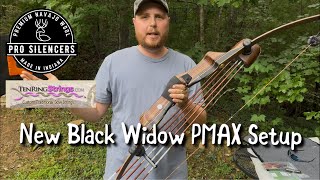 New Black Widow PMAX Setup!! Safari Tuff, Kydex Klickers, Ten Ring Strings.