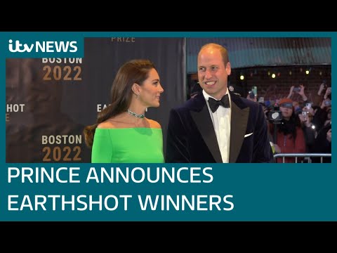 Earthshot prize: prince william announces five winners | itv news