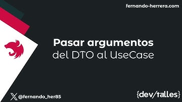 [S3/L04] OpenAI: Ejercicios prácticos y asistentes con React+ Nest - Pasar argumentos DTO al UseCase