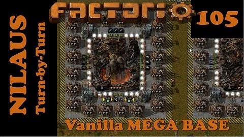 Factorio S7E105 - First Satellite and Ion Cannon launched