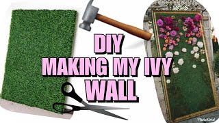 Sooooo i am going to attempt do this ivy boxwood wall on my own for
office. follow me around as pick up items needed project. can't wait
t...