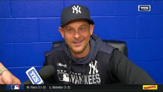 Yankees have nine-game win streak snapped in Toronto