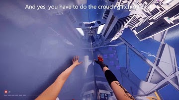 The new highest point in mirrors edge catalyst freeroam