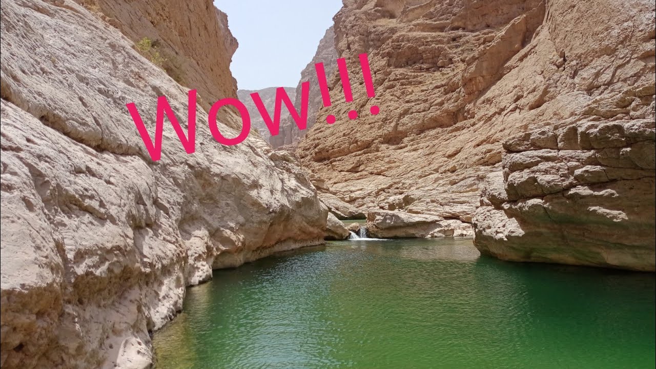 Wadi Arbiyyin l Beautiful waterfall l Wadi Arbayeen l Waterfall l Oman - Muscat