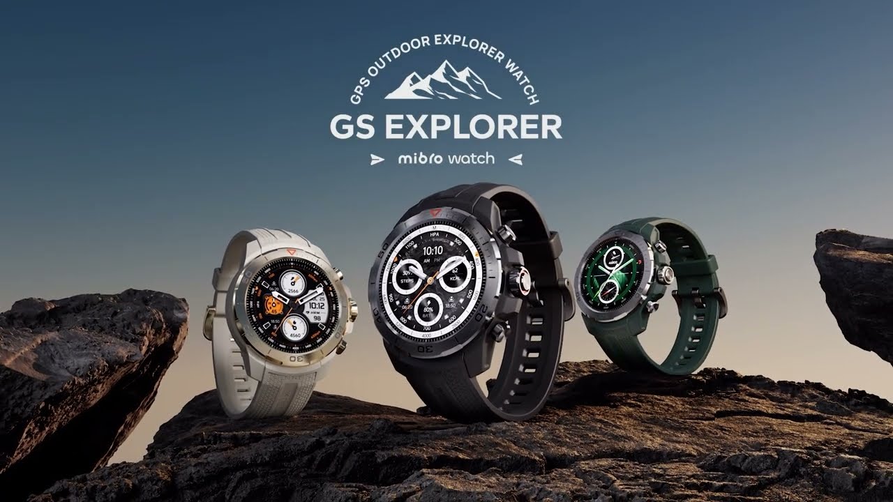 Mibro Gs Explorer Smart Watch – Amoled Display