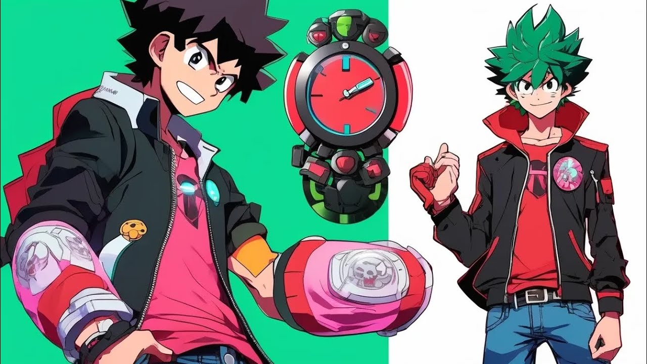 Deku in Ben 10 part 2 texting story - YouTube