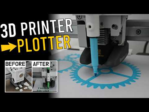 I Turned My 3D Printer Into a Plotter for Just $2