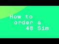 How to order a free sim on 48  changing up mobile