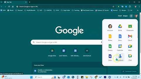 Module 2.1 How to Access and Create a Google Slide