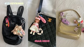 A collection of #keyrings from a person who is serious about bag decoration🧸🎀 | dear.jerry