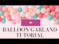 How to make an easy balloon garland