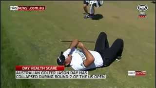 Jason Day Struck Down By Vertigo - 20 June 2015