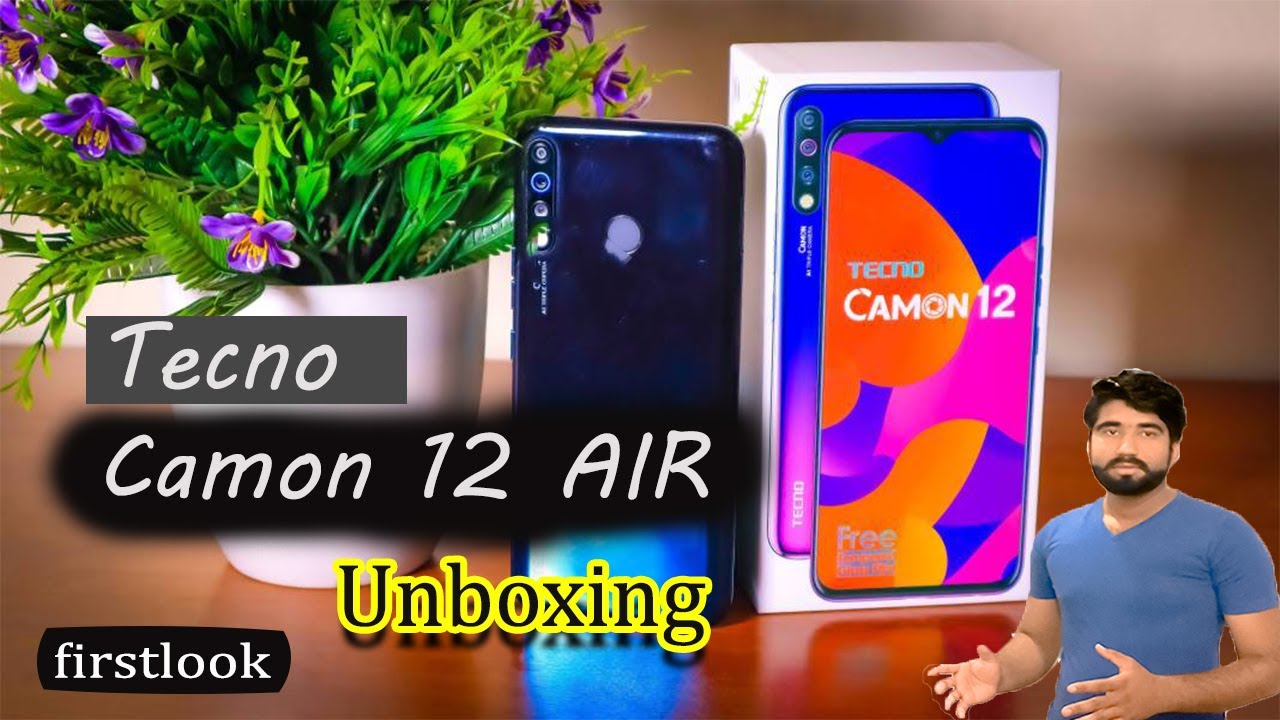 Tecno Camon 12 AIR Unboxing And Review |Urdu/Hindi