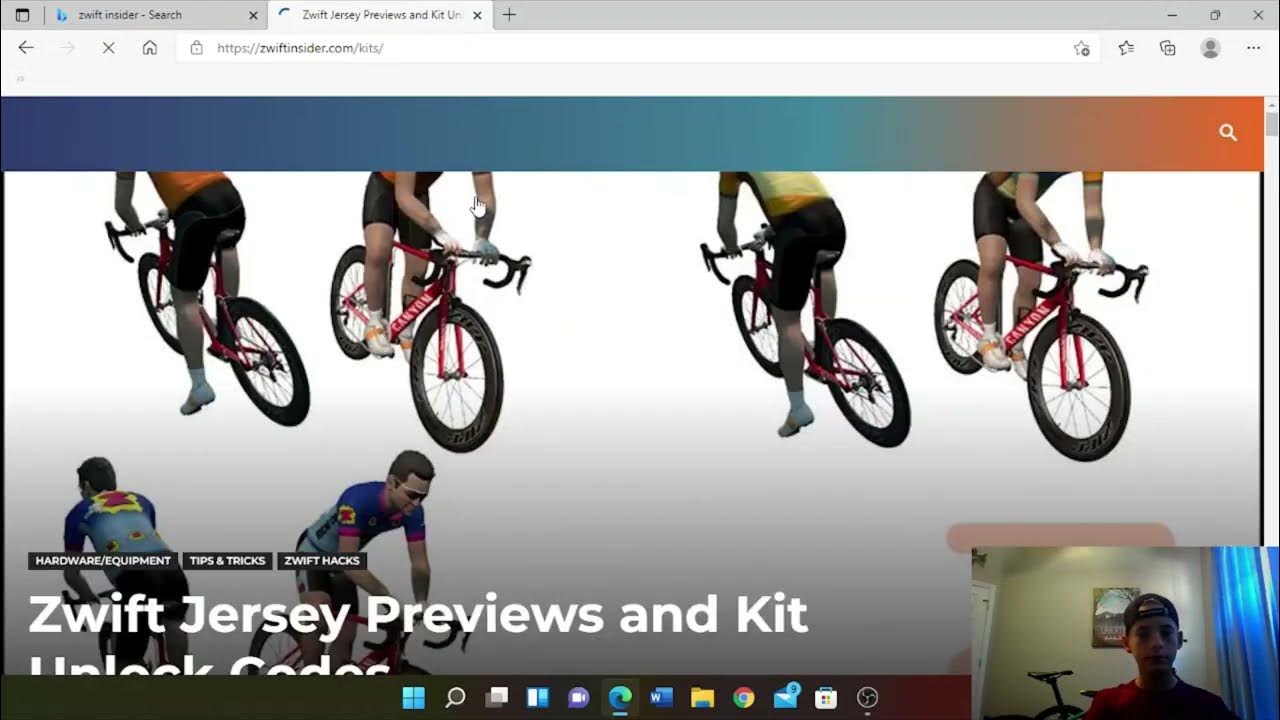 How to get kit unlock codes for Zwift! YouTube