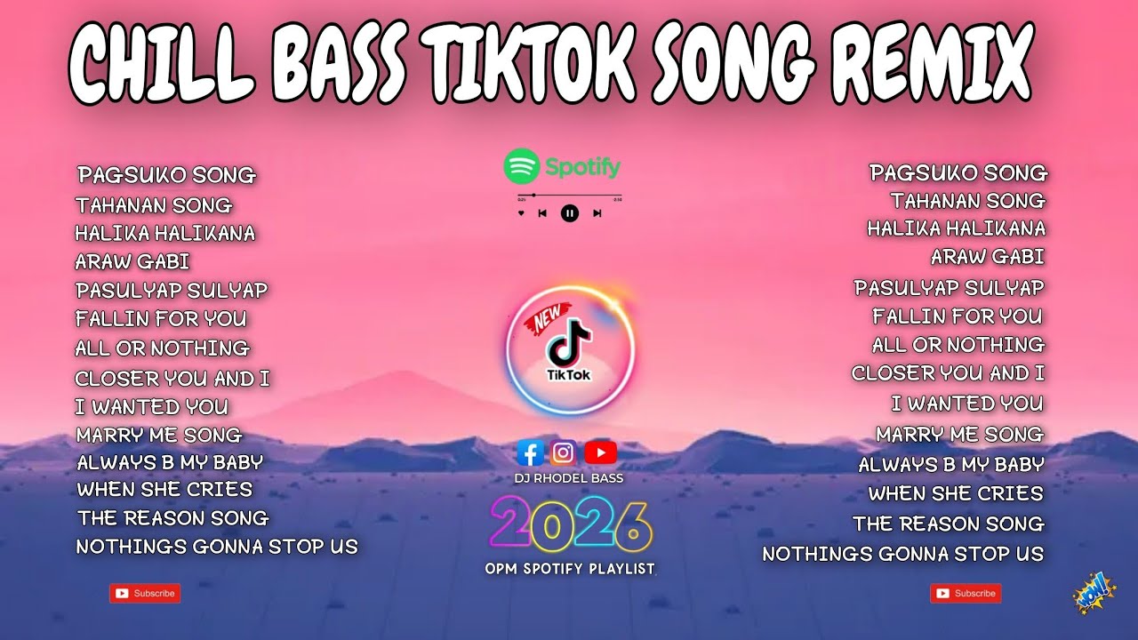 🔥BEST OF PAGSUKO, TAHANAN OPM PINOY LOVE SONG CHILL TIKTOK VIRAL FULL BASS REMIX/DJ RHODEL BASS🔥
