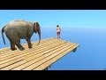 قراند باركور الفيل المجنون|GTA Crazy Elephant Parkour
