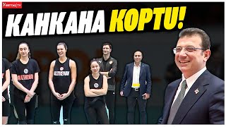 İmamoğlu Kadın Voleybolcularla Bir Araya Geldi! Kahkahaya Boğan Anlar!