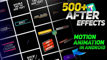 After Effects animation in Android | Best text animation like after Effect | Hype Text | kinemaster