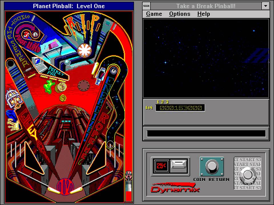 Take a Break! Pinball (Dynamix) (Windows 3.x) [1993] [PC Longplay]