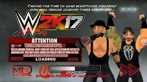 WR3D MOD GAME PLAY +WWE2K17 LINK MOD