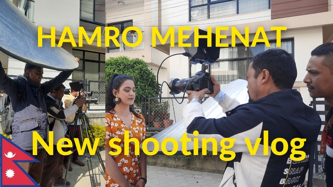 Nepali Vlog (Newari shooting) dherai mehenat gariyo - JI CHANGU GALI