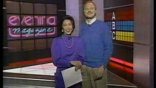 Evening Magazine, KPIX-TV, w/Jan Yanehiro &amp; Richard Hart, Feb. 17, 1989