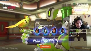 37 ELIMS! 20K DMG! BASTIONMAIN BEST BASTION IN THE WORLD! OVERWATCH 2 TOP 500 SEASON 10