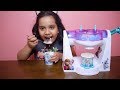 لعبة ماكينة الايس كريم الحقيقية للاطفال العاب الطبخ للبنات Real Ice Cream Maker Toy Game
