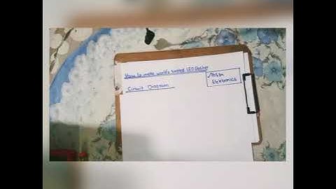 How to make world simplest Led Flasher