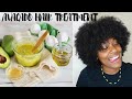 Avocado & Egg Hair Treatment for DRY HAIR| Wash Routine