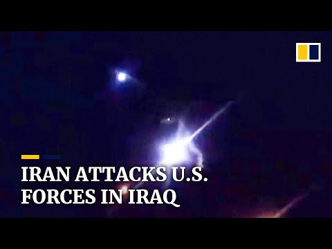 Iran launches missiles targeting US military in Iraq in revenge attack