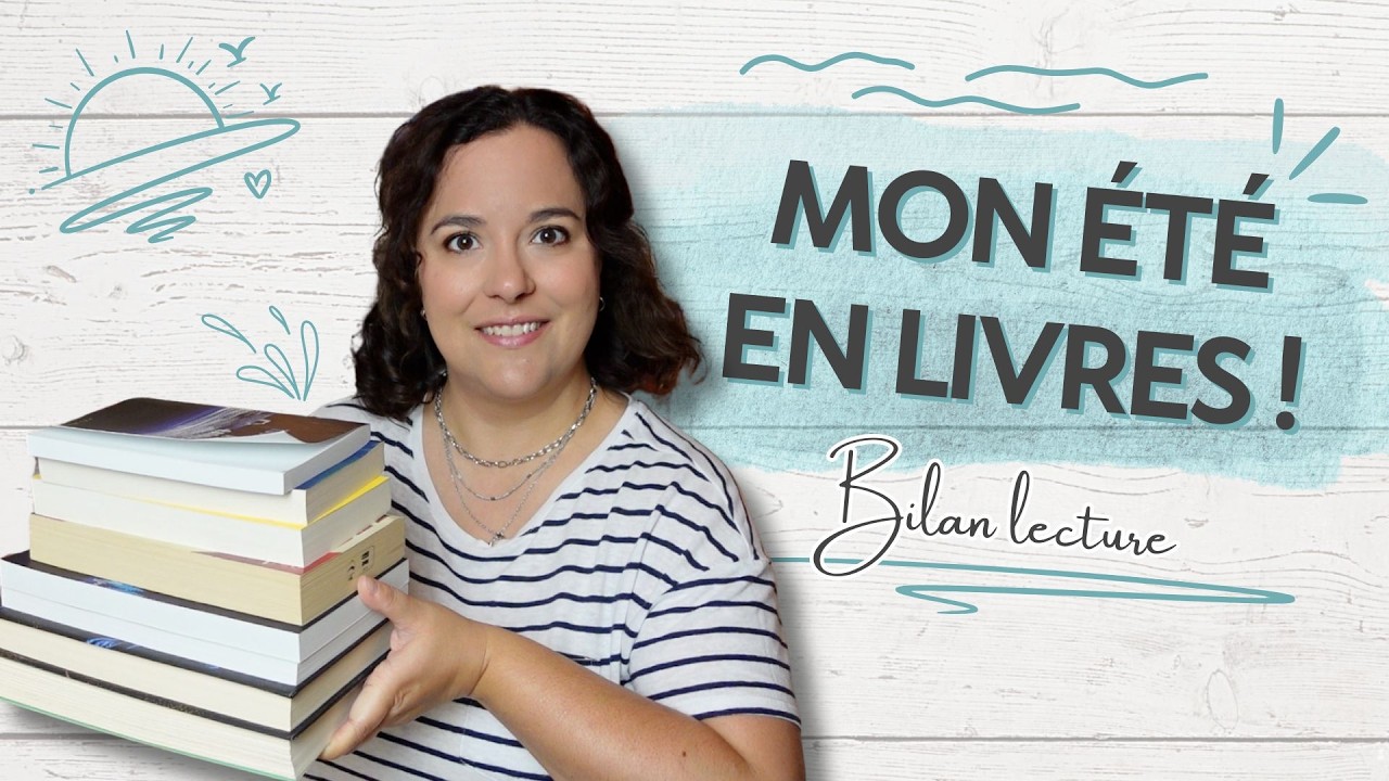 Mon bilan lecture de l'été ☀️📚 || Mets du bleu sur ta PAL & L'été en série