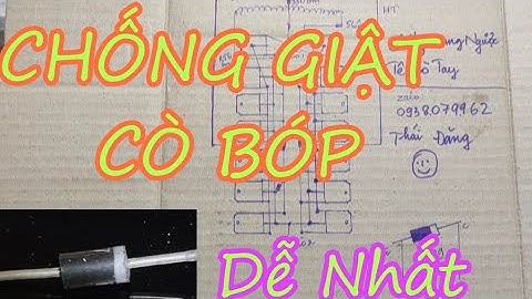 CÁCH CHỐNG XUNG NGƯỢC  // hết giật cò bóp đơn giản nhất ai cũng làm được