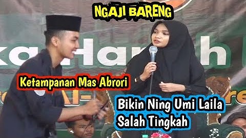 NING UMI LAILA TERPESONA KETAMPANAN MAS ABRORI - NING UMI LAILA TERBARU 2024 - MLARAK PONOROGO