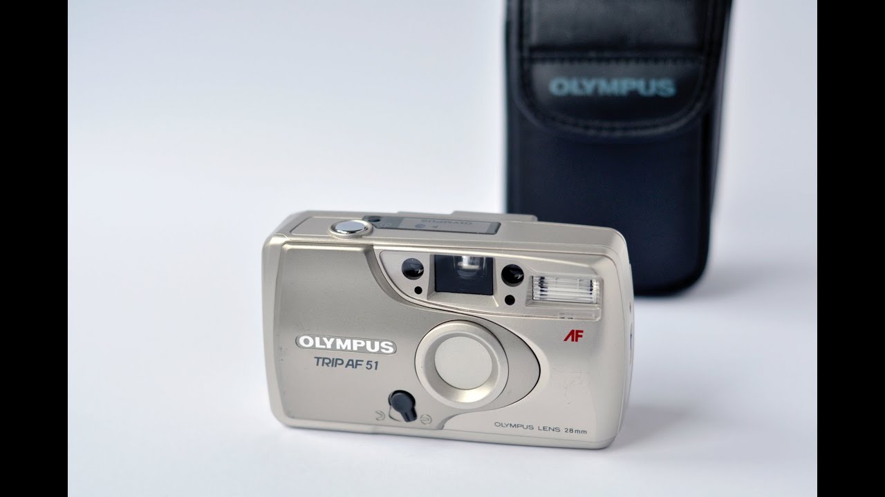 35mm film camera Olympus TRIP AF 5141 YouTube