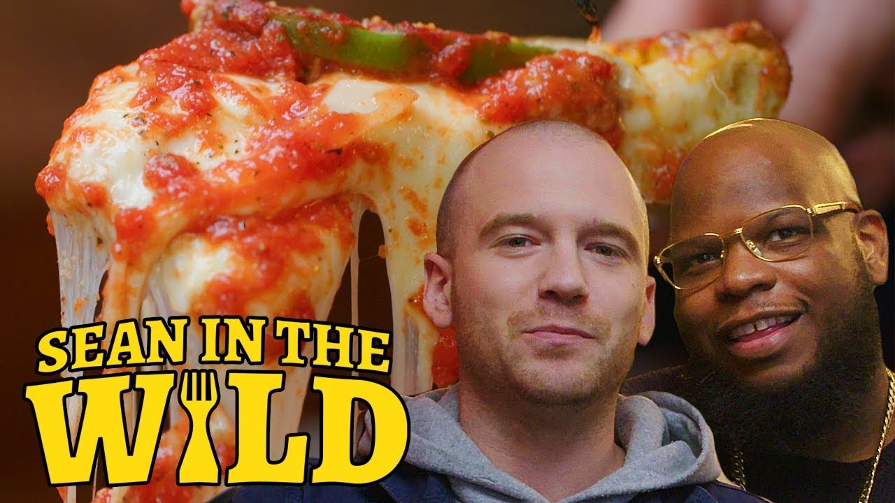 New York vs. Chicago Pizza Debate with Meyhem Lauren | Sean in the Wild | First We Feast