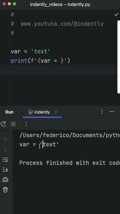 THIS Formatting Trick In Python Is Great - YouTube