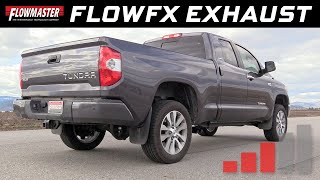 2009-2020 toyota tundra 4.6l, 5.7l - flowmaster flowfx cat-back
exhaust system 717786. please subscribe to our channel:
https://www./user/...