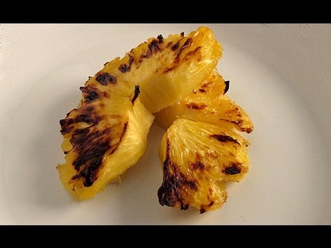 Baked Pineapple with White Wine and Tequila
