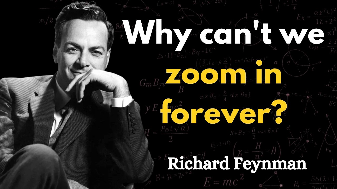 Фейнман объясняет планковский предел: почему мы не можем бесконечно приближать изображение?