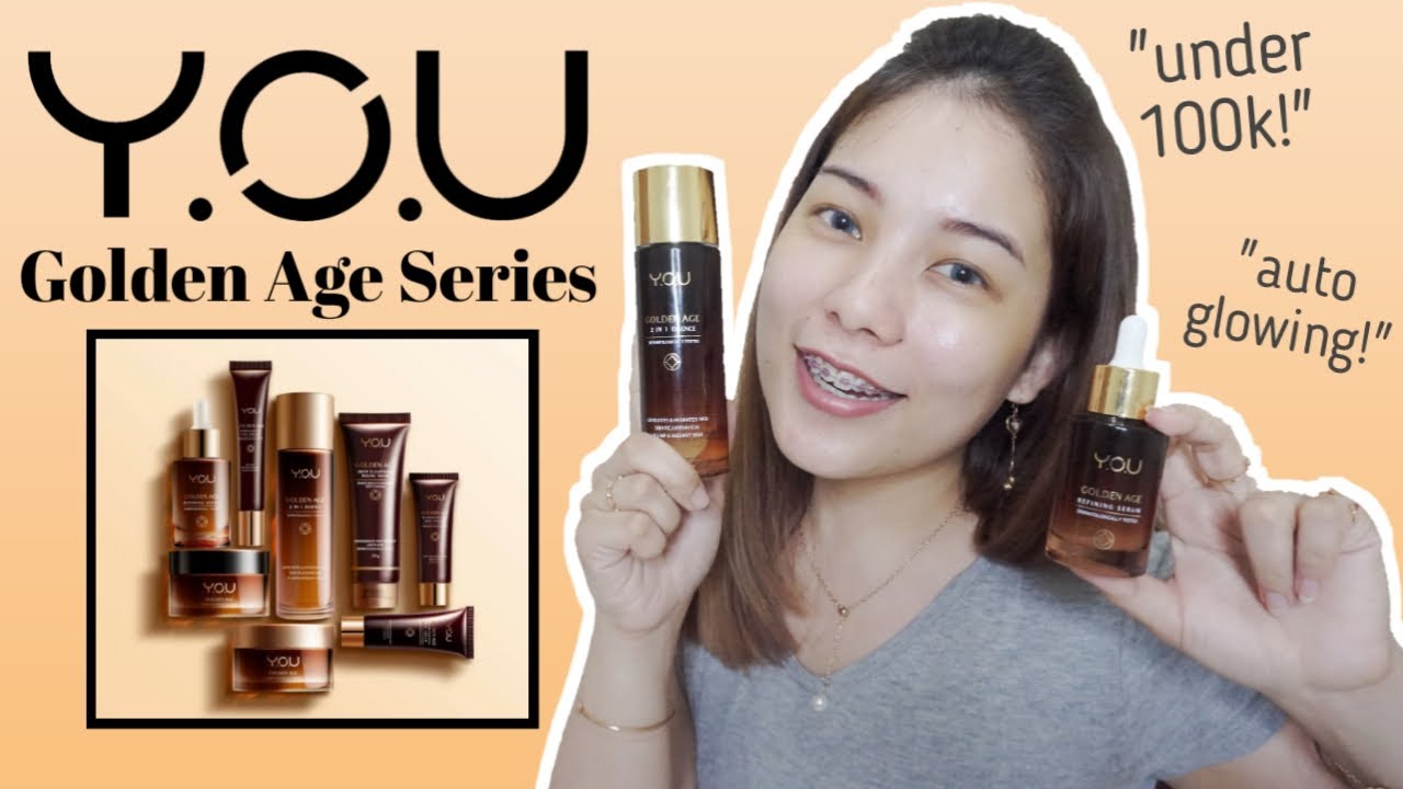 Review YOU Golden Age Series Skincare Anti Aging Bikin Kulit GLOWING