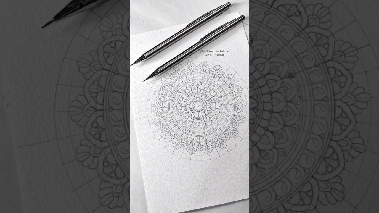 Draw along Mandala 