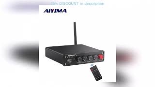 A must-have product! AIYIMA Audio B01 Bluetooth TPA3116D2 Subwoofer Amplifier 100W HiFi Stereo Dig